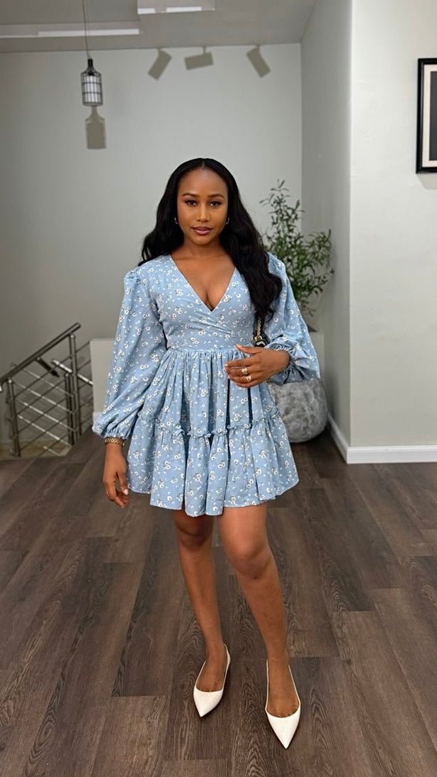 Tobi crepe dress( ready to wear) - House of Naya