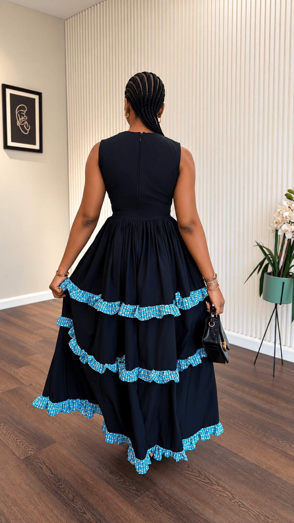 Peggy crepe dress - House of Naya