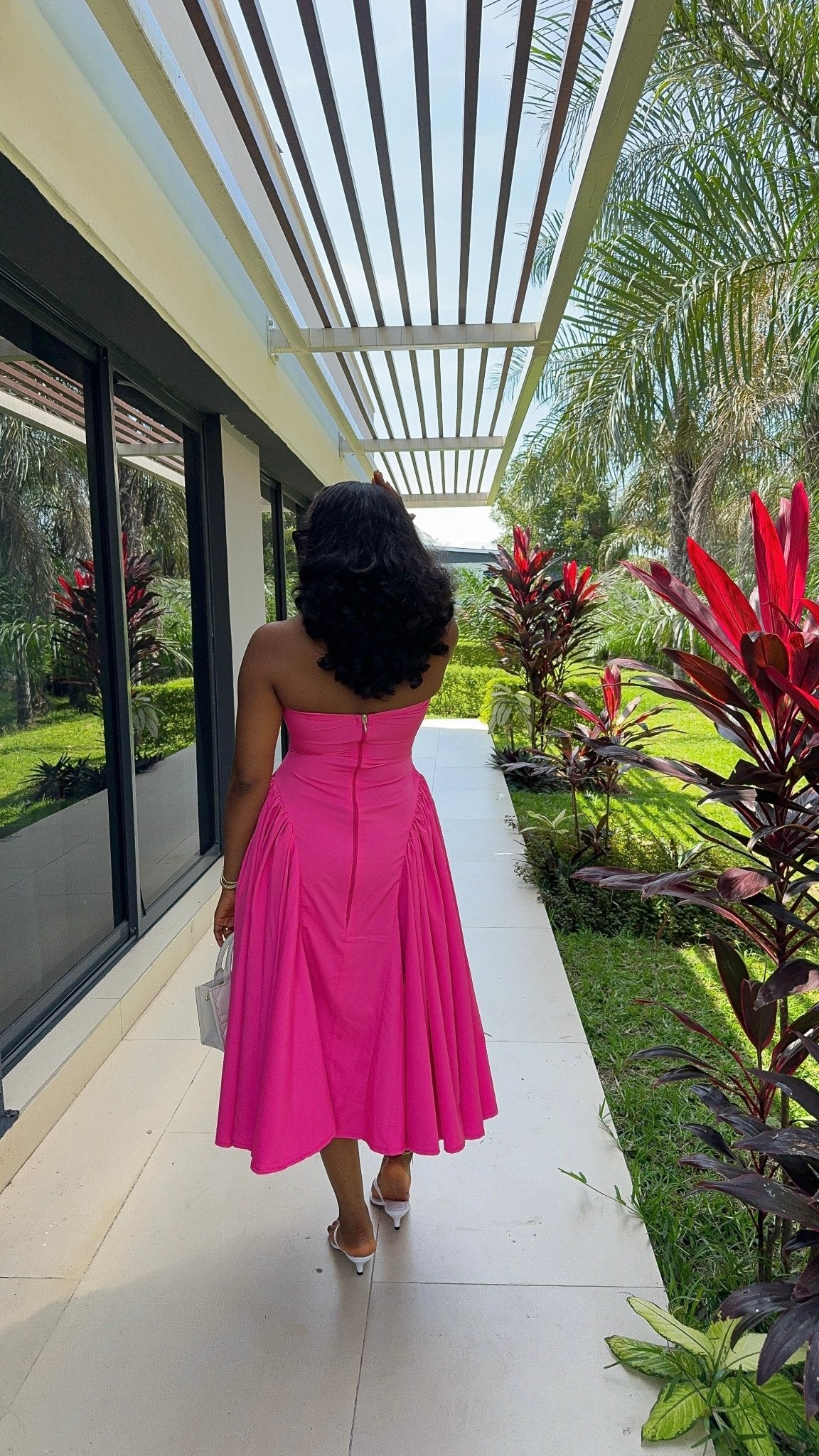 Imani crepe dress (ready to wear) - House of Naya