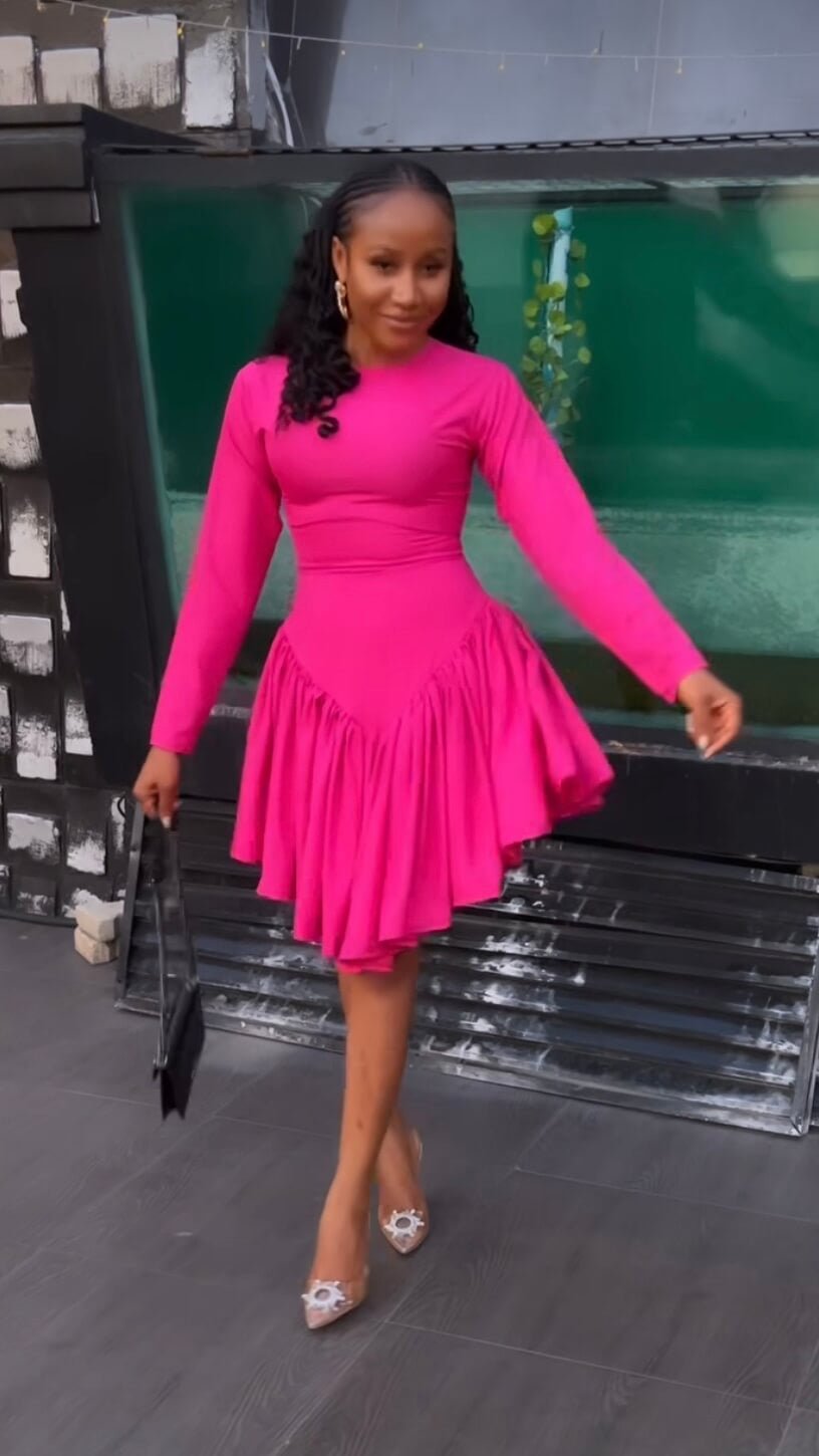 Tara crepe dress - House of Naya