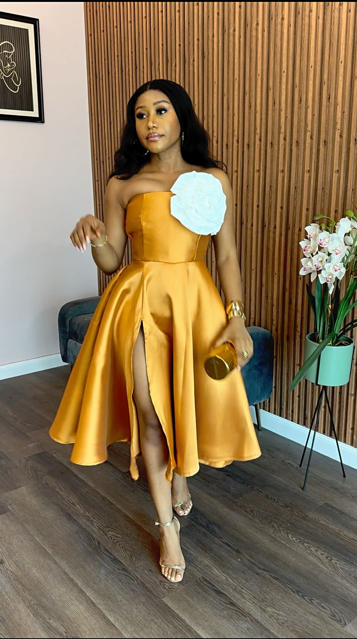 Malika mikado dress - House of Naya