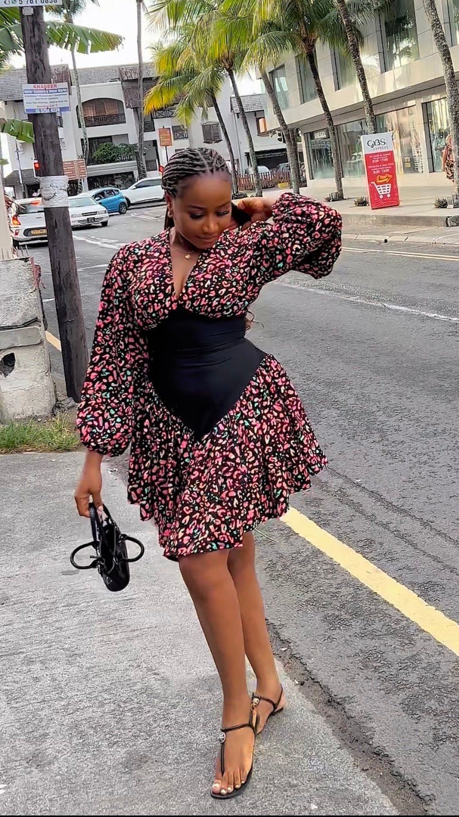 Venita crepe dress - House of Naya
