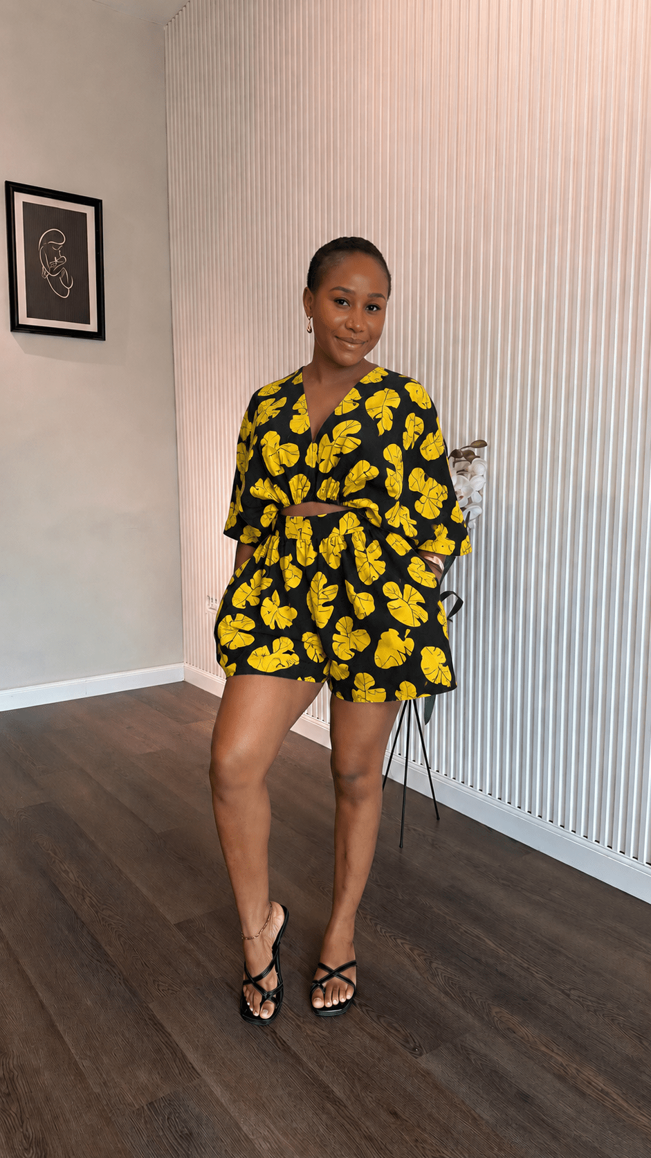 Lady crepe set(ready to wear) - House of Naya
