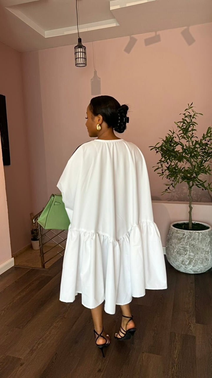 Ezinne cotton dress (ready to wear) - House of Naya