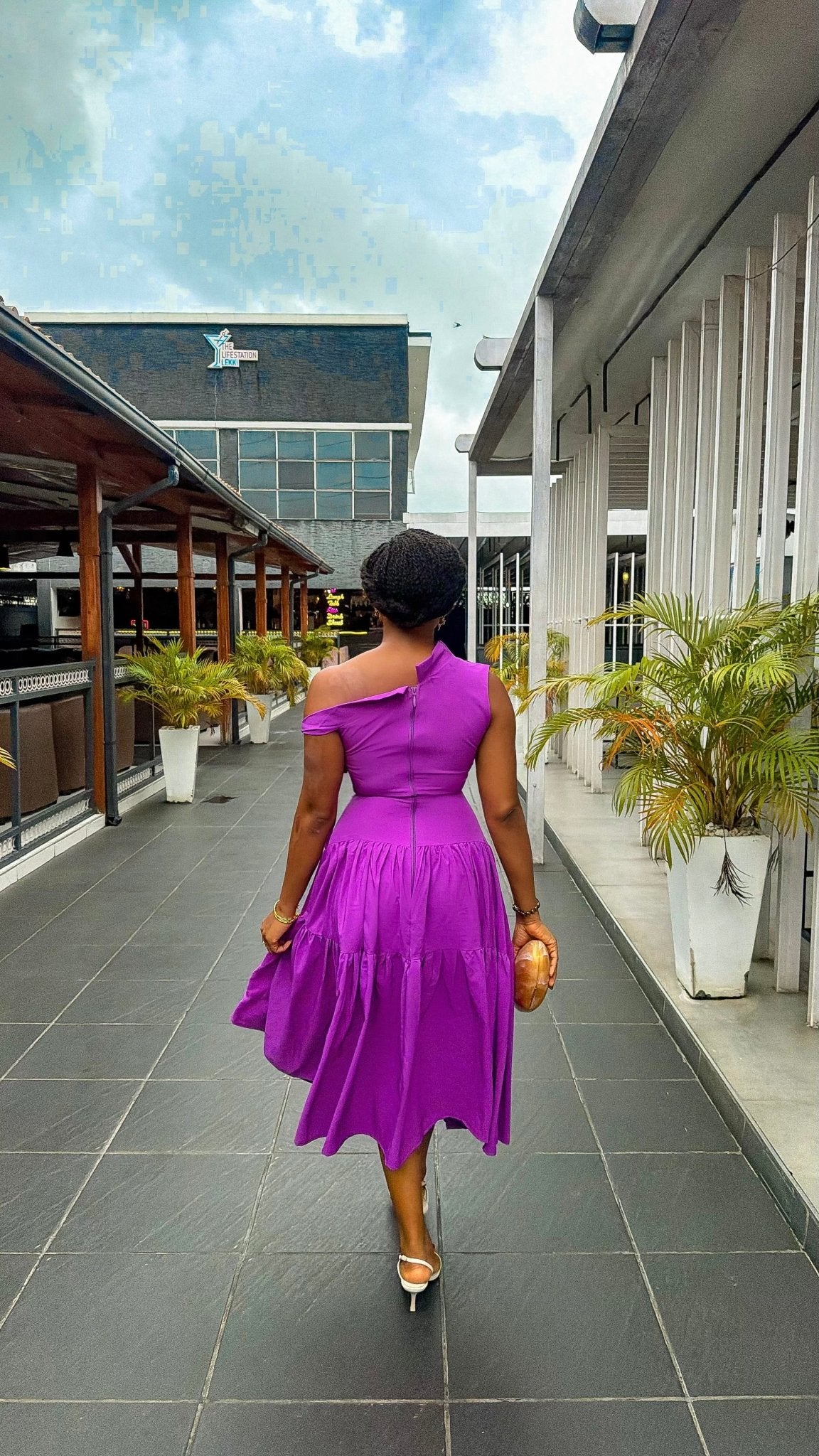 Eve crepe dress - House of Naya