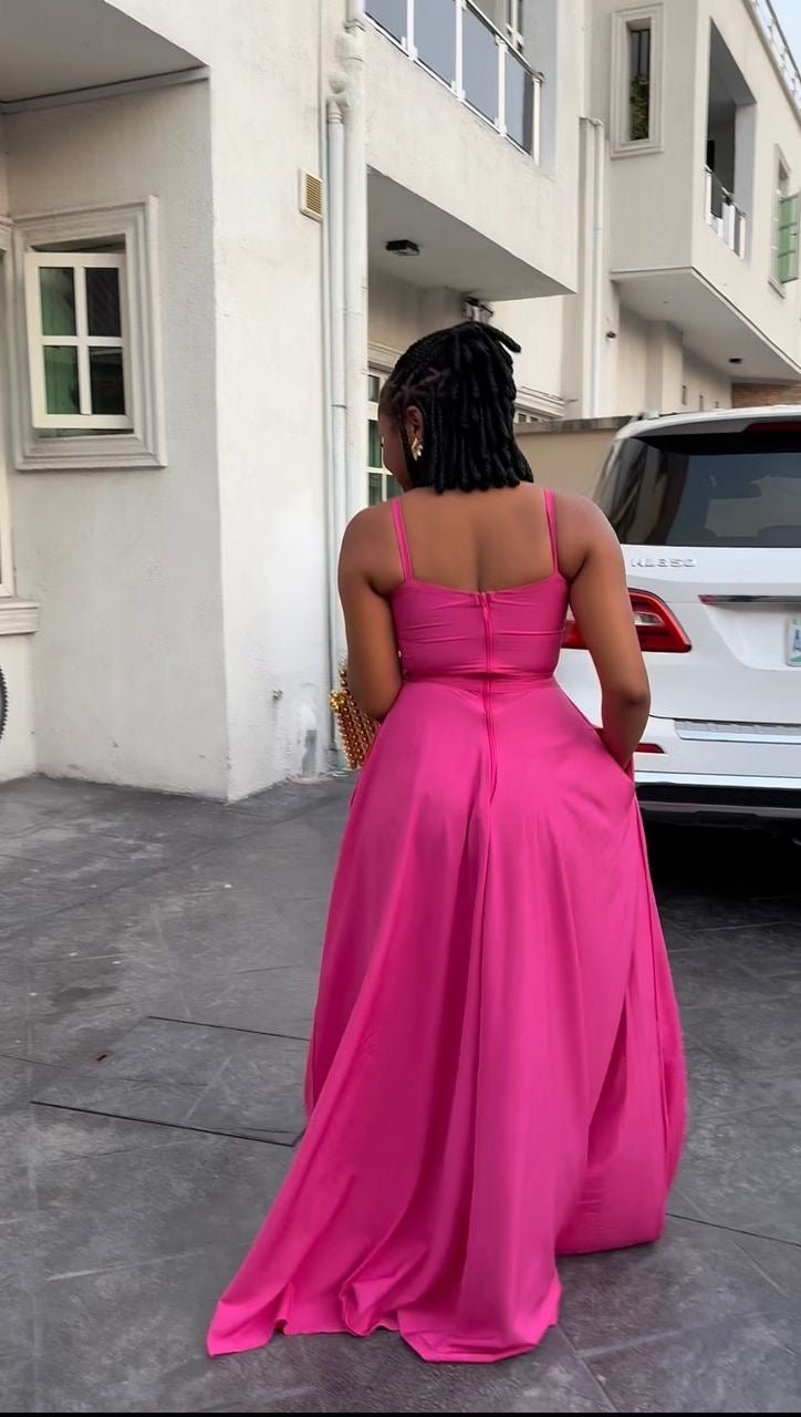 Fatima crepe dress - House of Naya