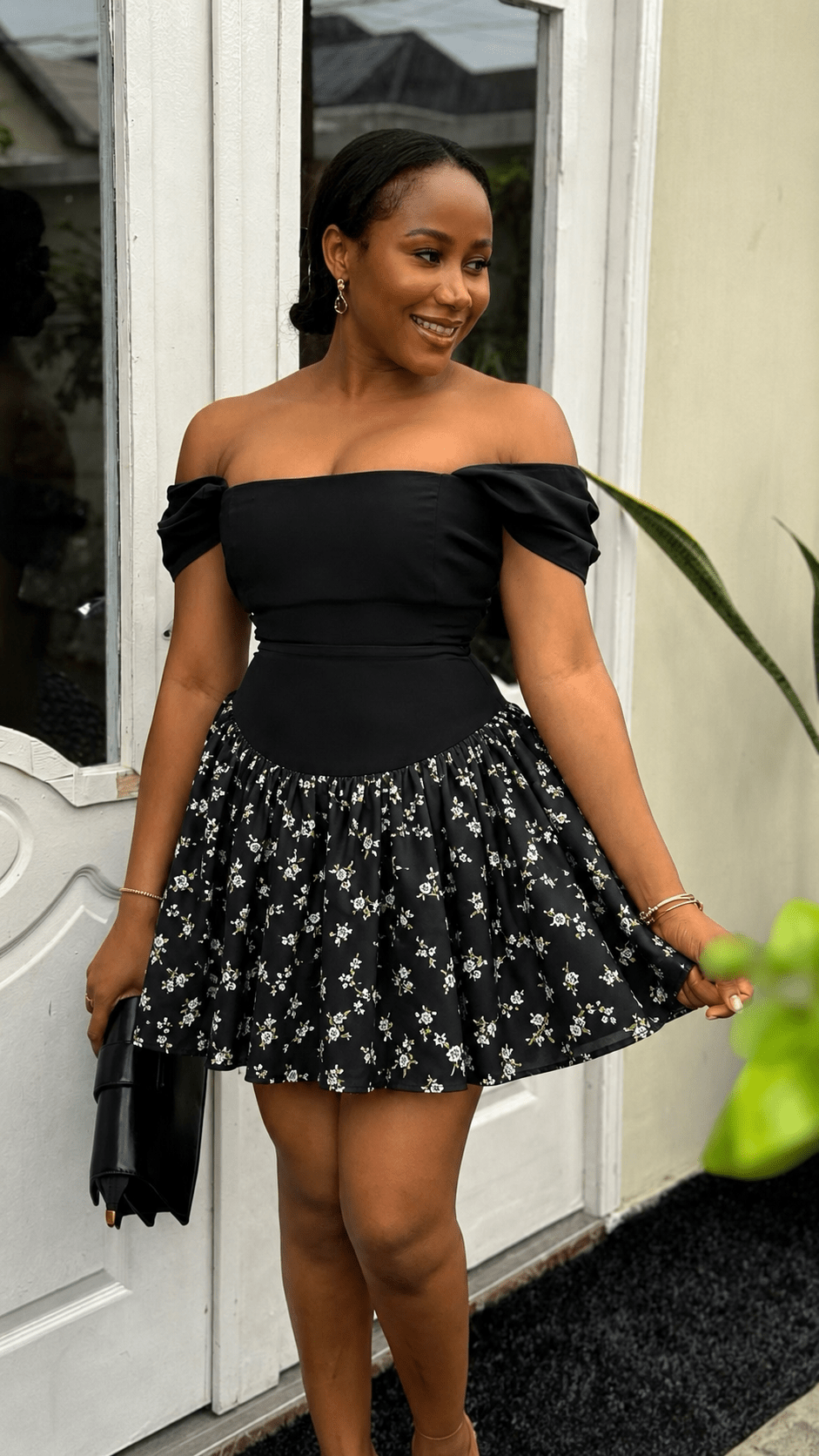 Saint crepe dress (ready to wear) - House of Naya