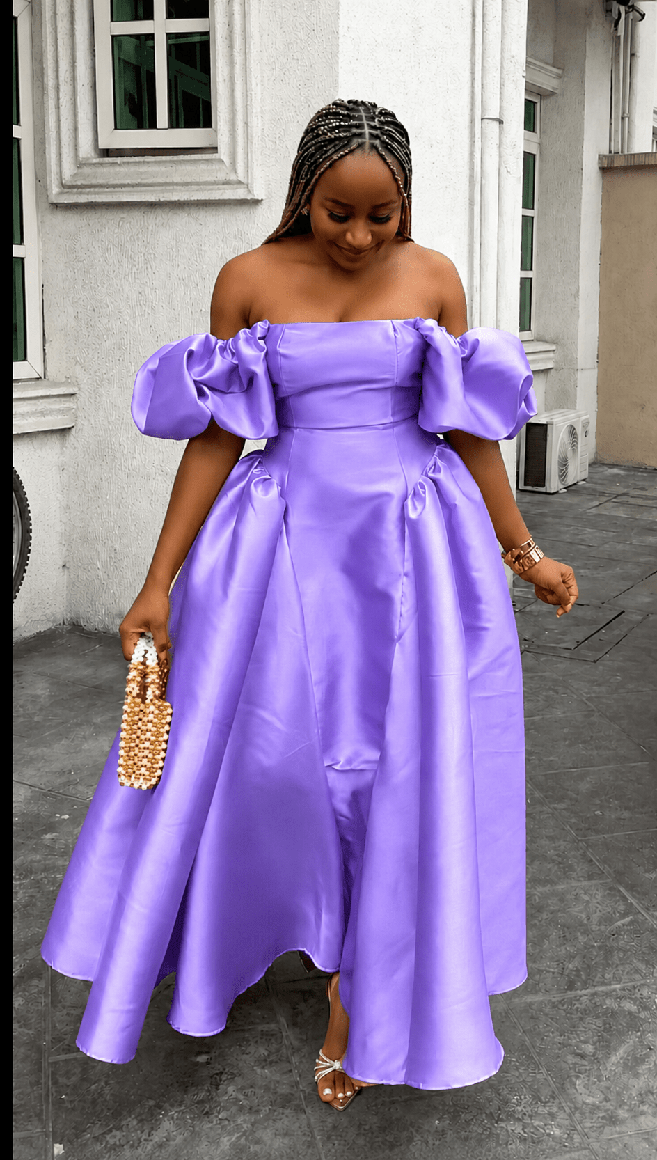 Dera mikado dress(ready to wear) - House of Naya