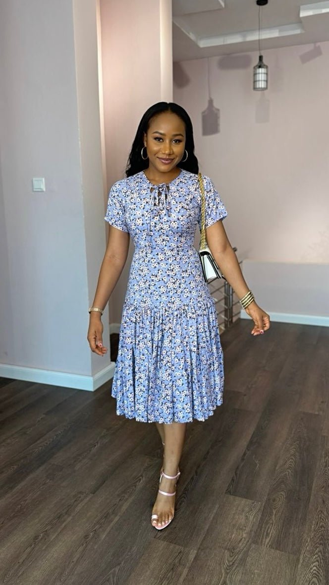 Steph crepe dress - House of Naya