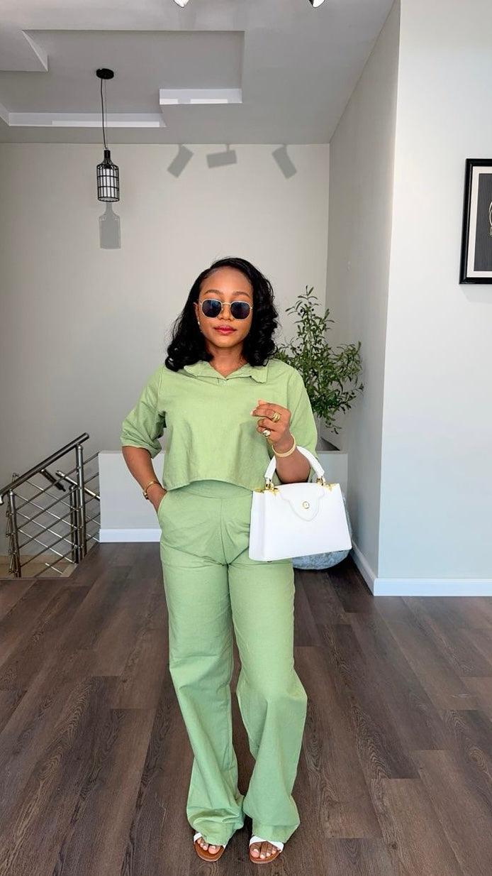 Ezinne linen set(ready to wear)