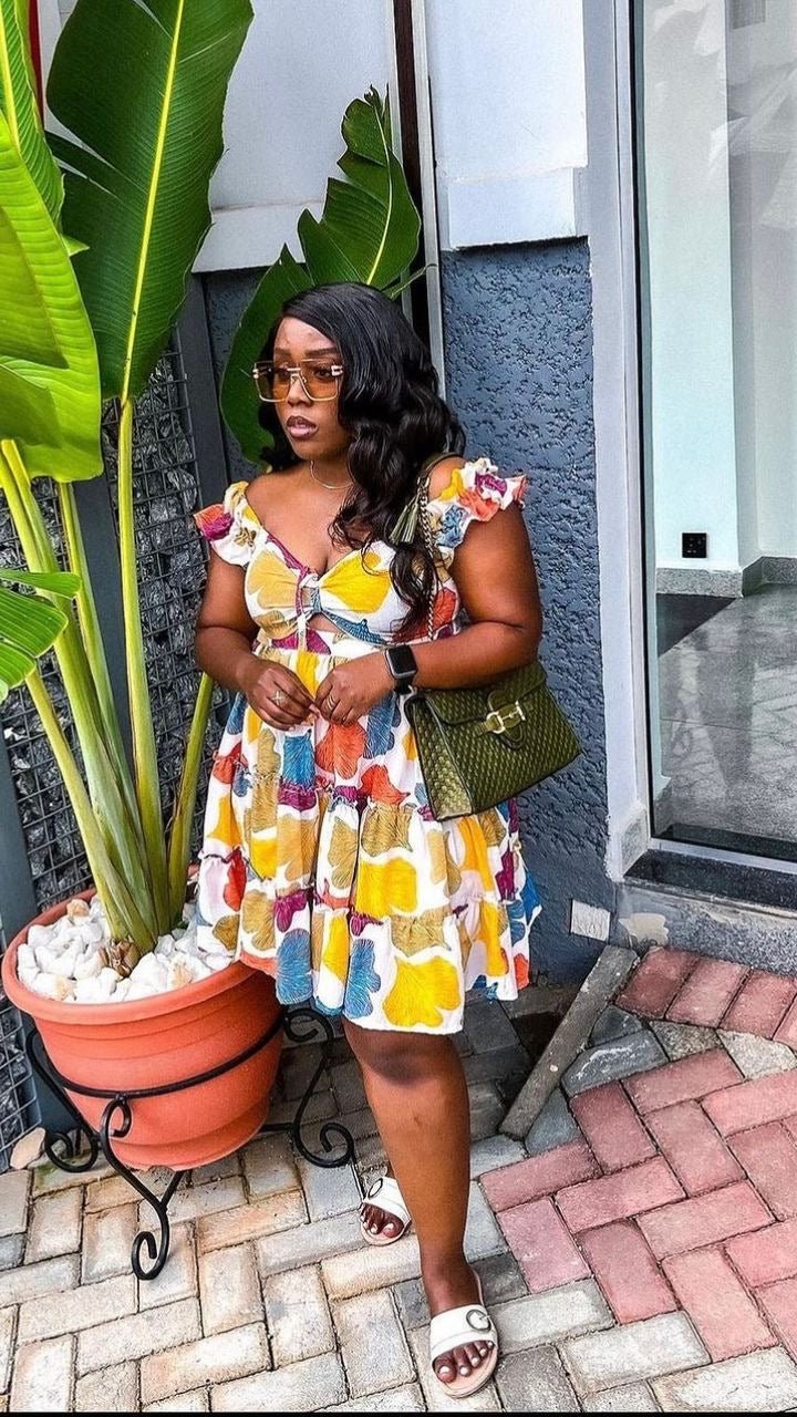 Sett crepe dress - House of Naya