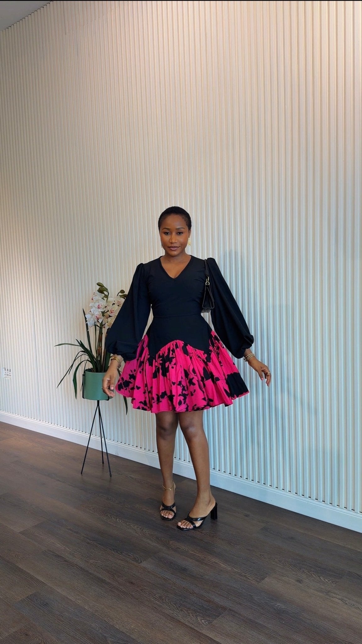 Fiyin crepe dress (Ready to Wear) - House of Naya
