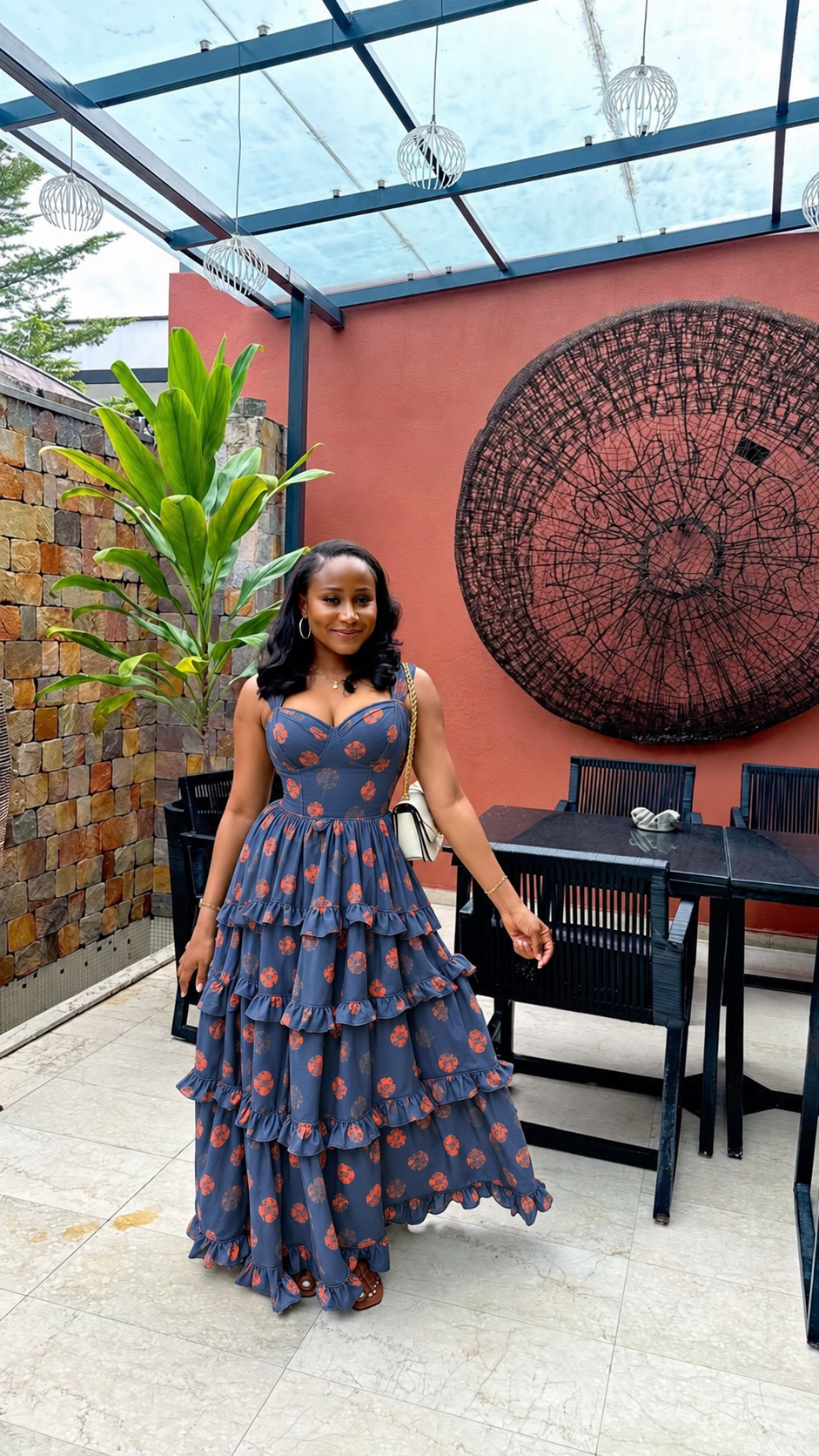 Cleopatra chiffon dress ( ready to wear ) - House of Naya