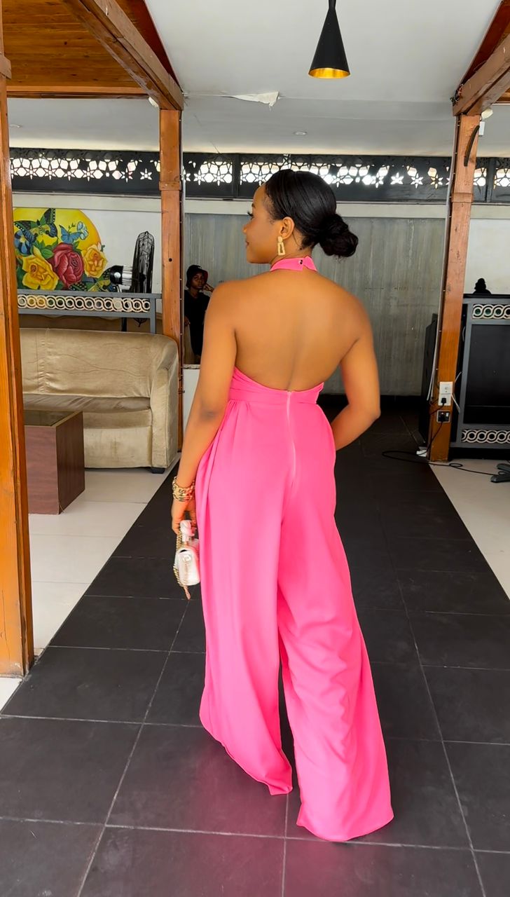 Sarah crepe jumpsuit