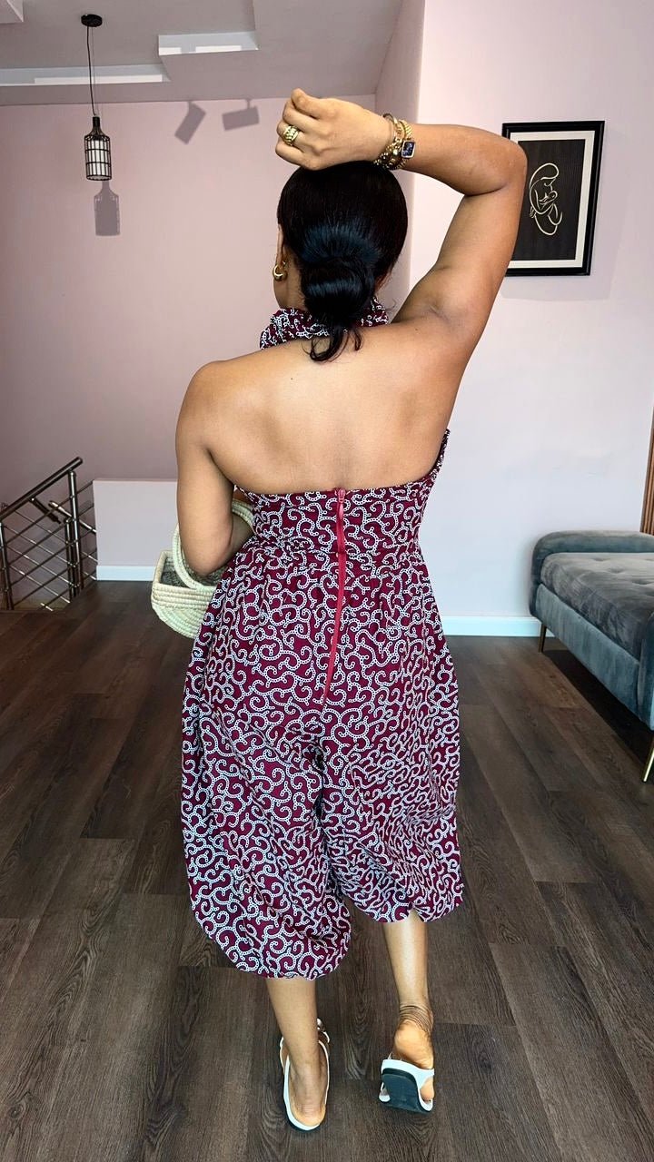 Adaeze Ankara jumpsuit - House of Naya