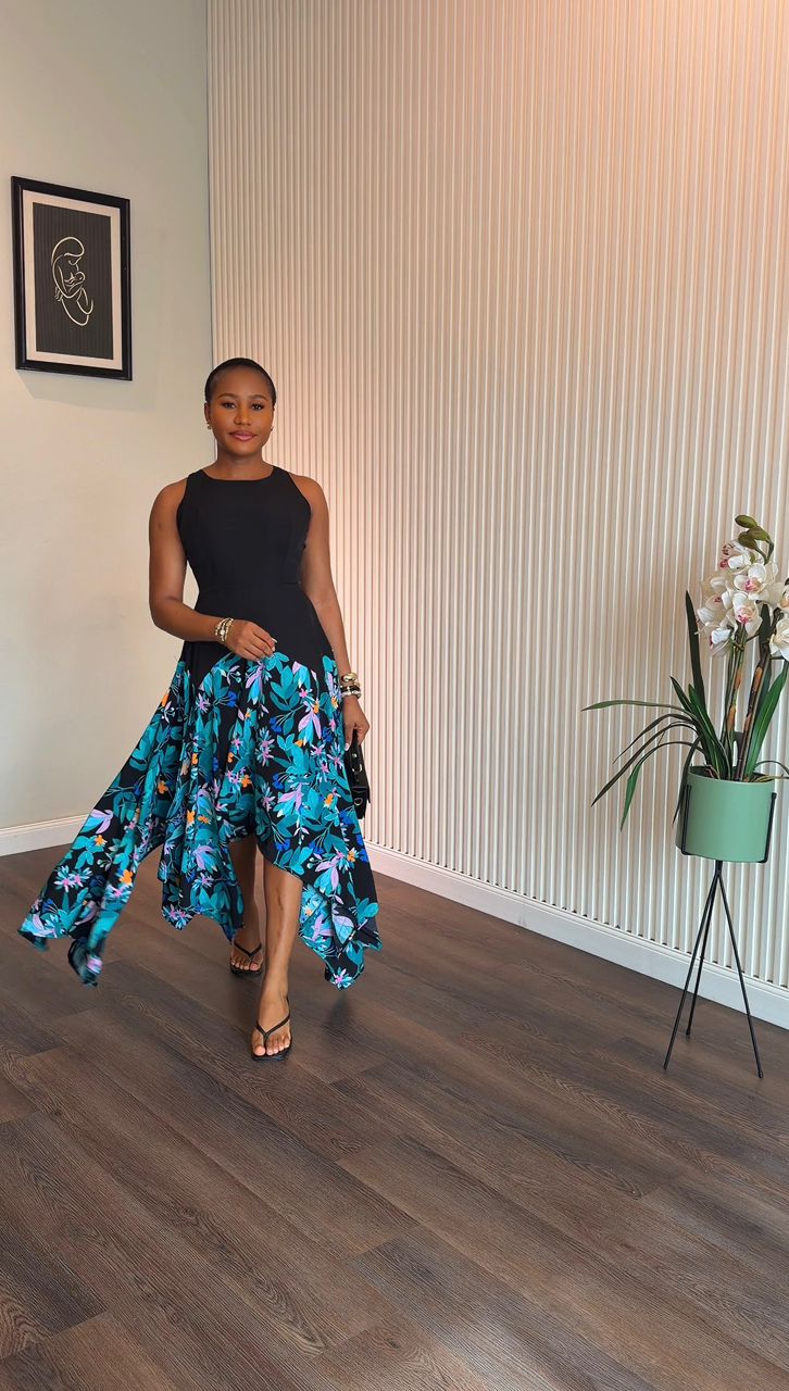 Maria crepe dress - House of Naya