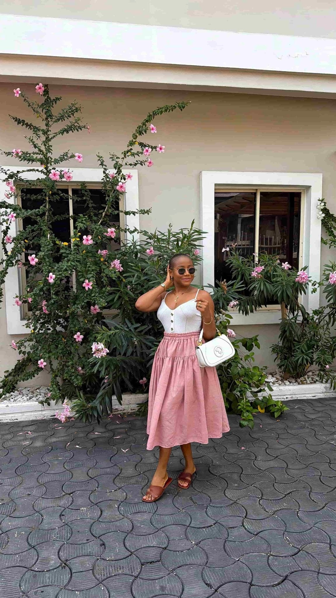 Lola linen skirt - House of Naya