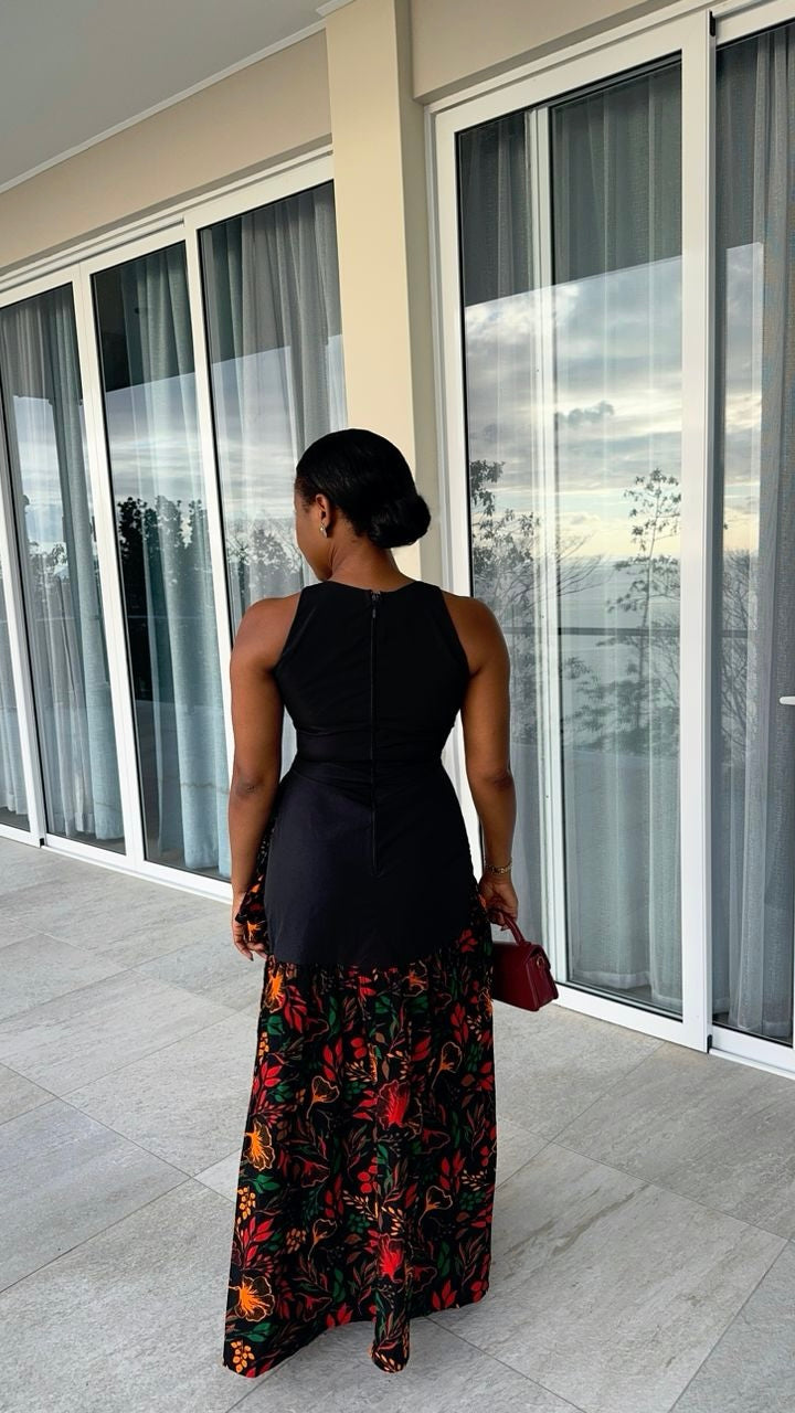 Ibadan Ankara dress