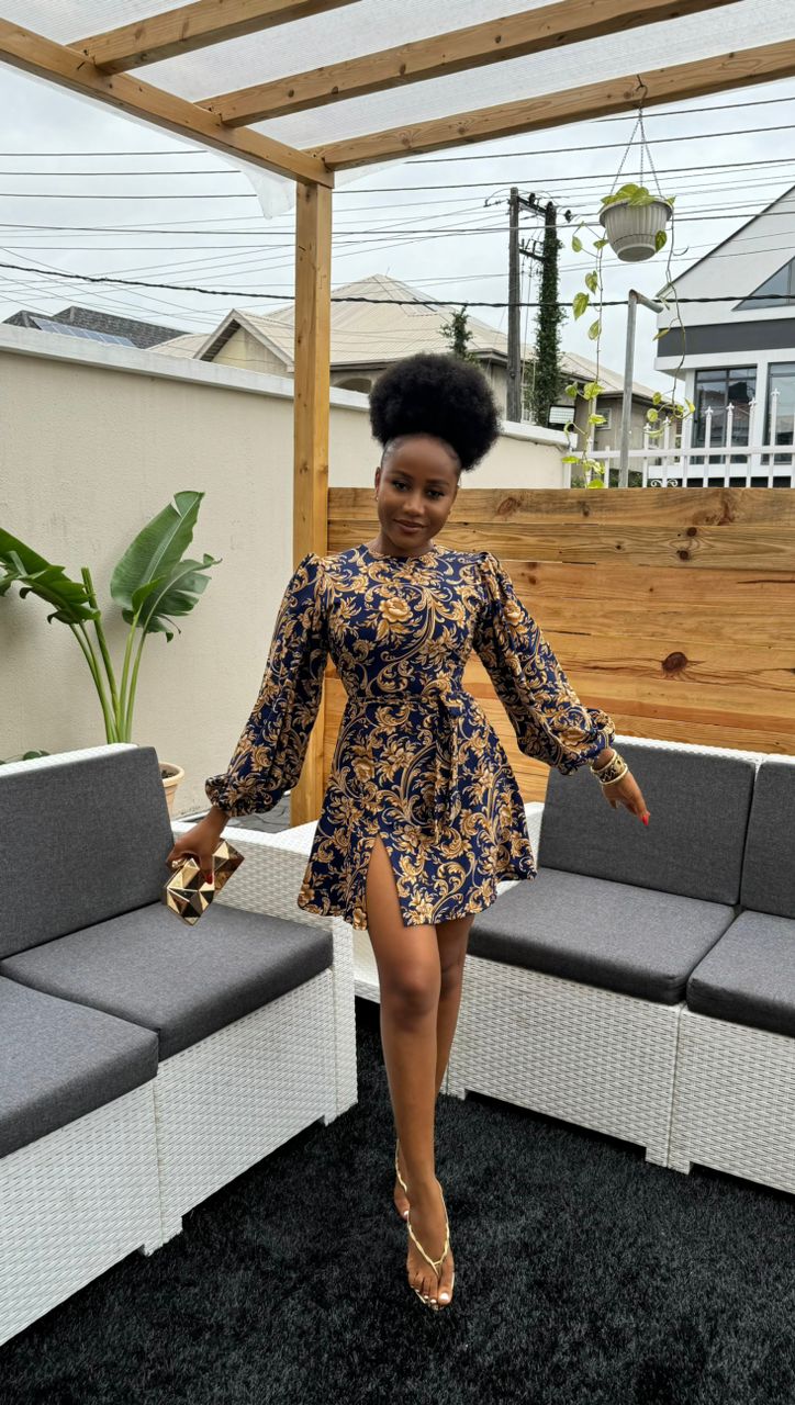 Simbi crepe dress - House of Naya