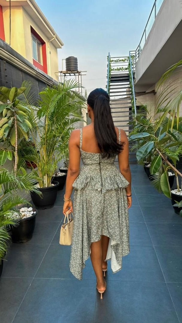 Savvy crepe dress - House of Naya