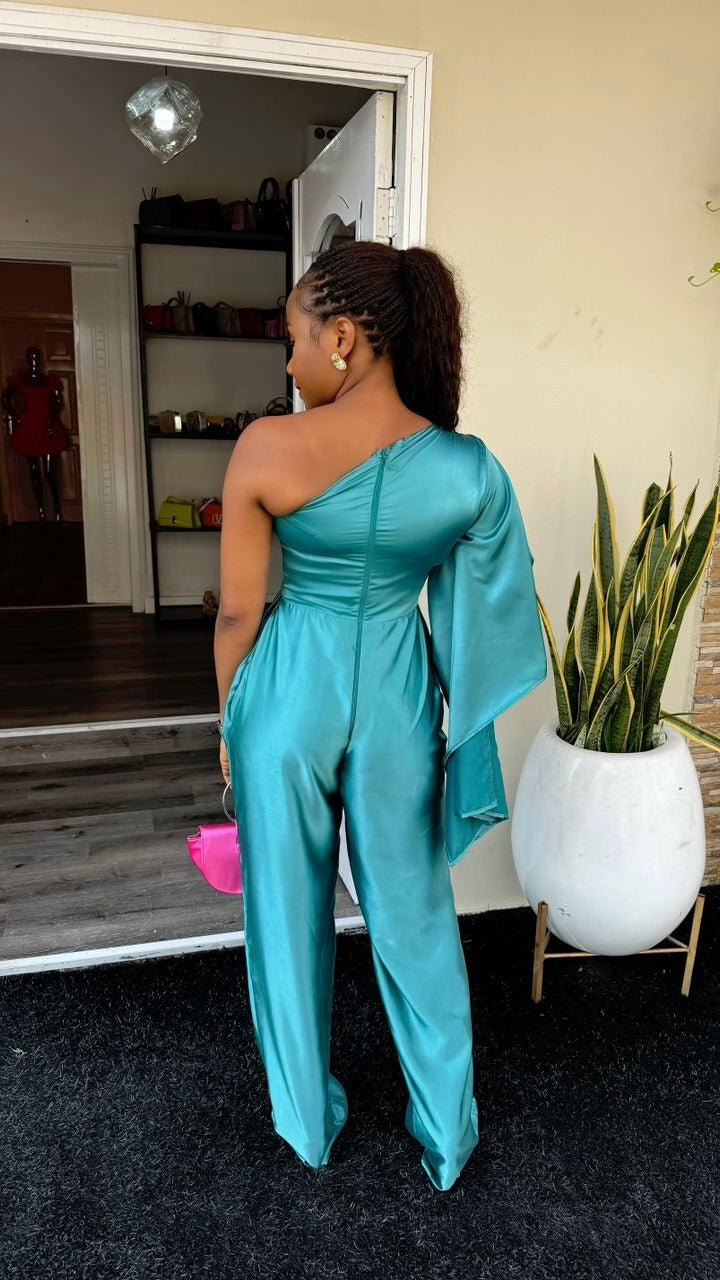 Beauty silk jumpsuit - House of Naya