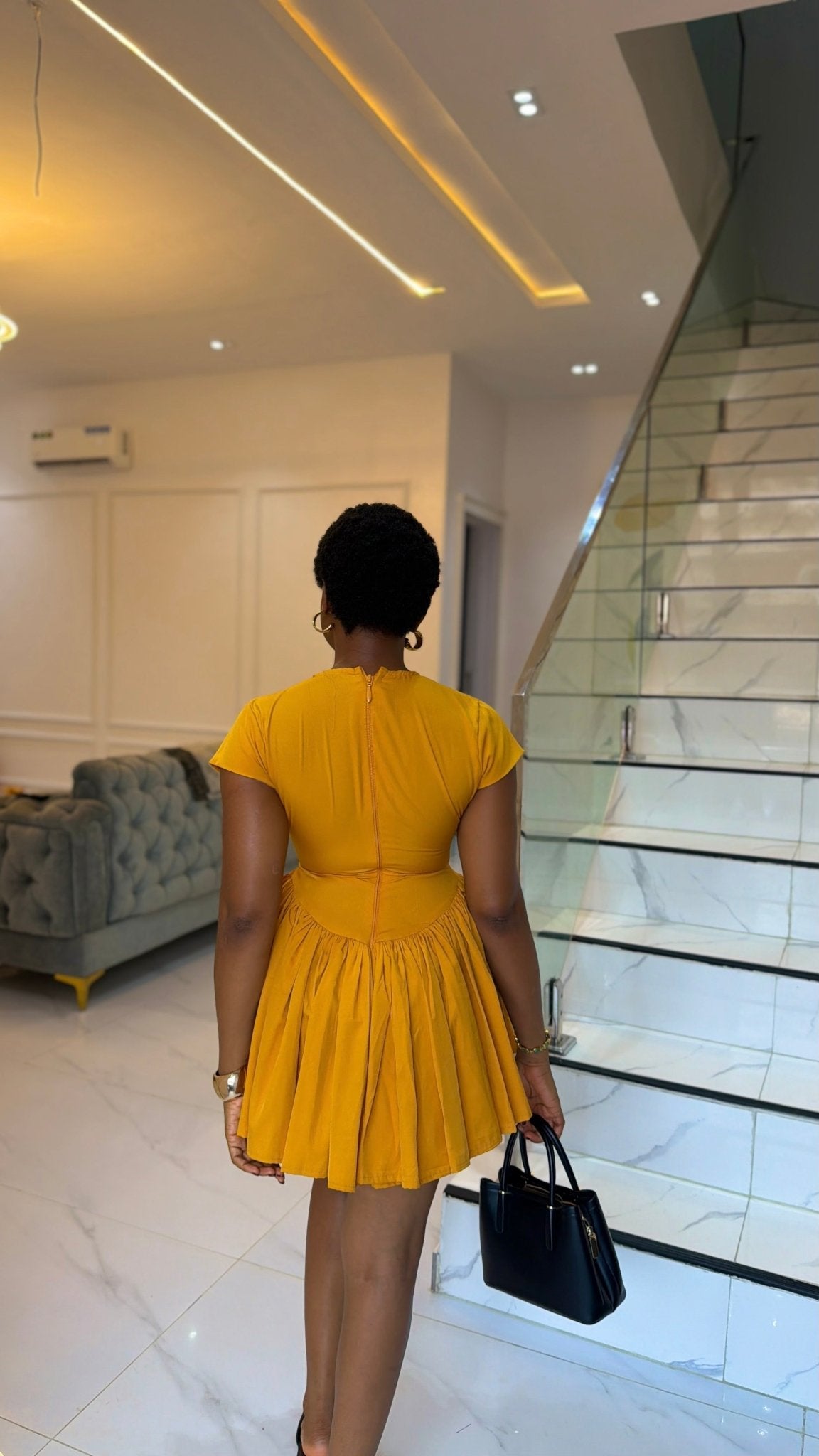 Jane crepe dress (ready to wear) - House of Naya