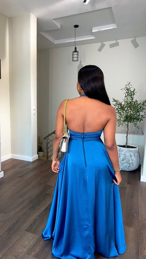 Wunmi silk dress - House of Naya