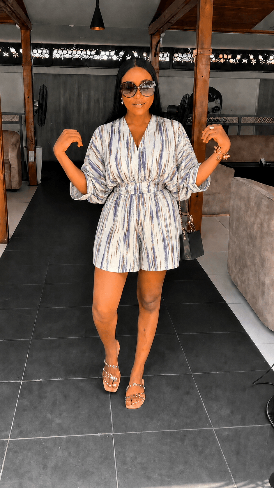 Lady crepe set (ready to wear) - House of Naya