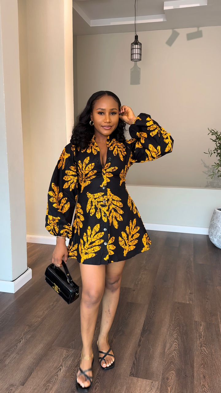 Morocco Ankara dress