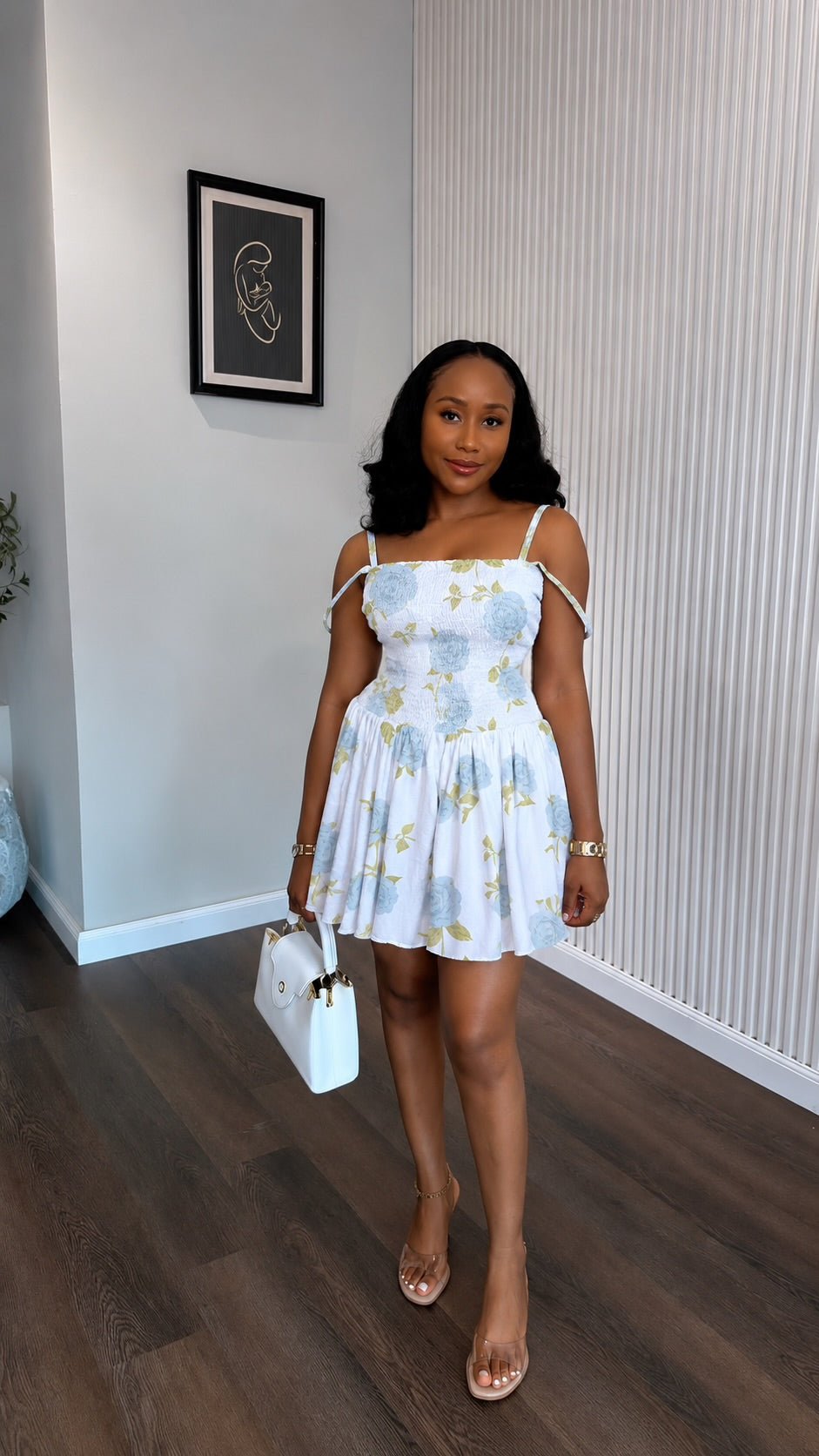 Annabelle crepe dress (ready to wear) - House of Naya