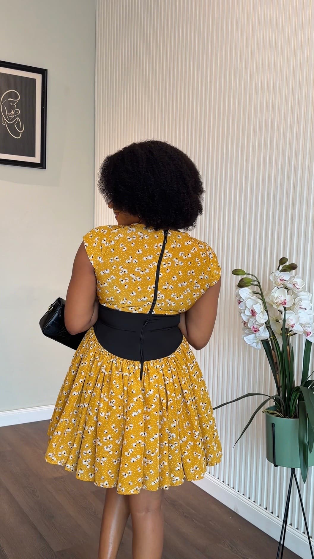 Jane crepe dress (ready to wear) - House of Naya