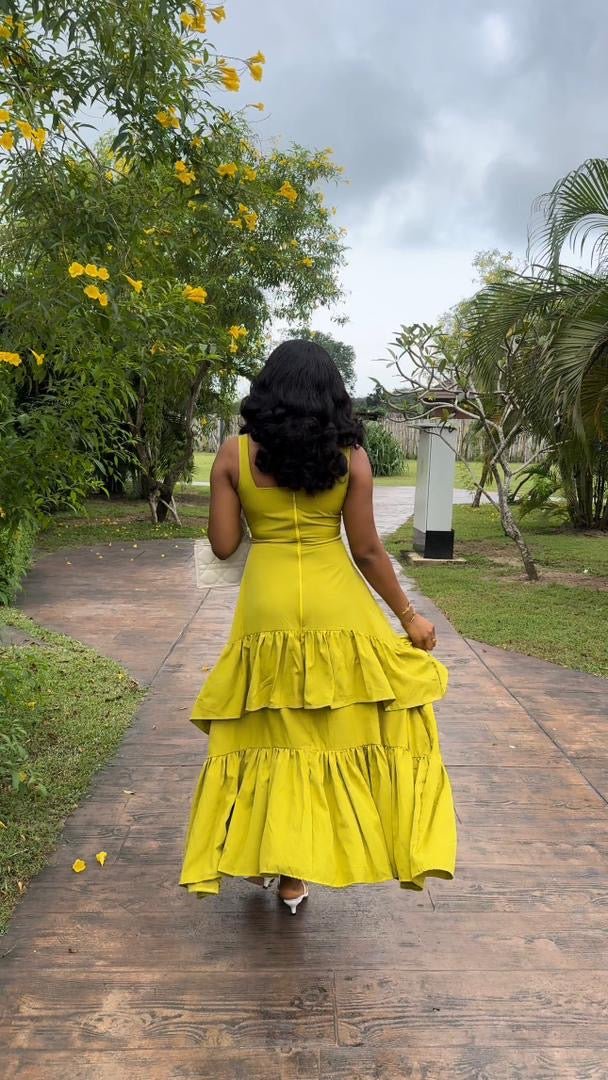 Cally crepe dress - House of Naya