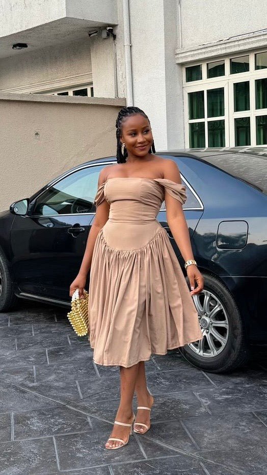 Bidemi crepe dress - House of Naya