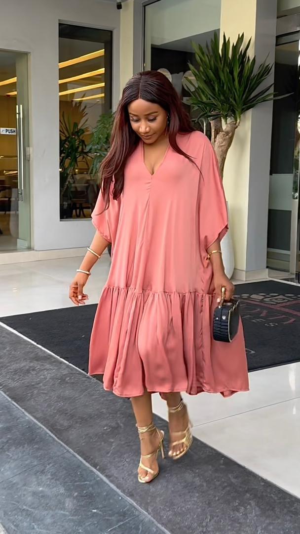 Steph silk bubu dress – House of Naya