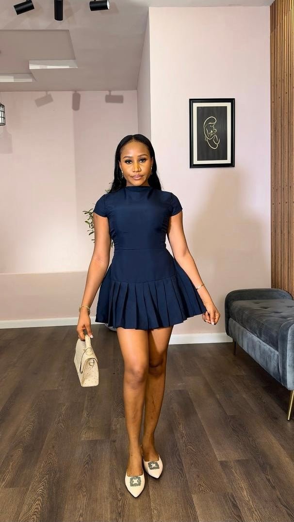 Angel crepe dress - House of Naya