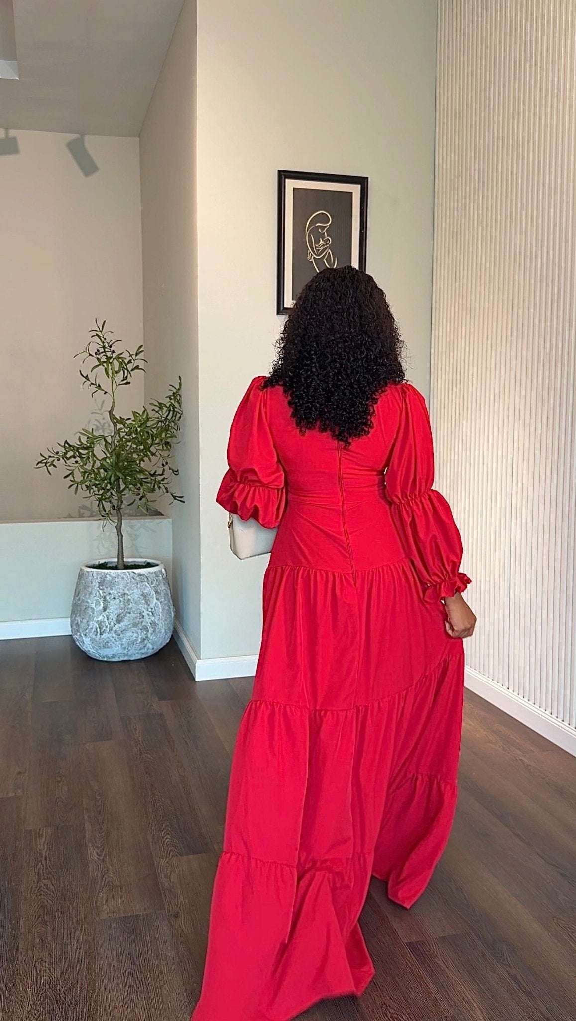 Lornie crepe dress (ready to wear) - House of Naya