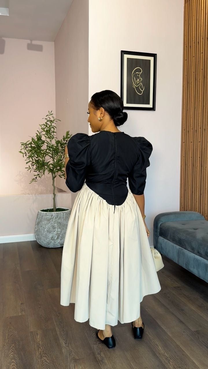 Nina cotton dress(ready to wear) - House of Naya