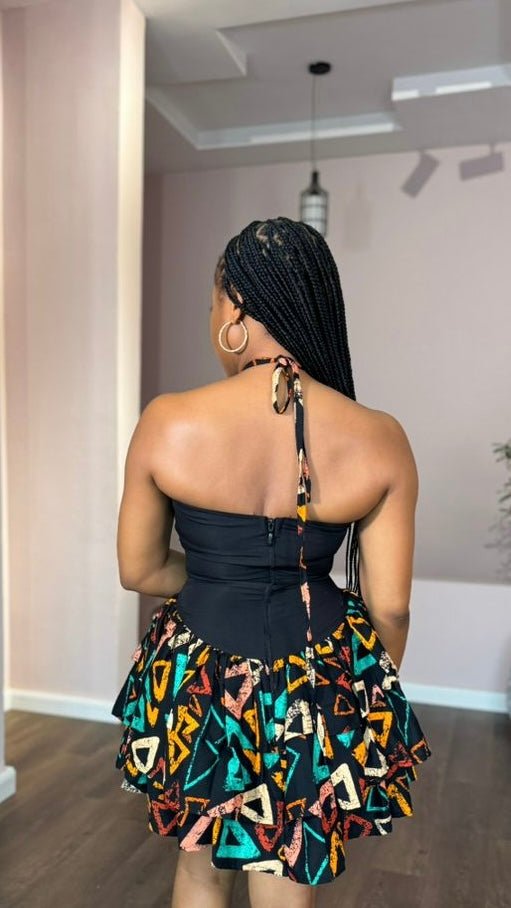 Imole Ankara dress - House of Naya