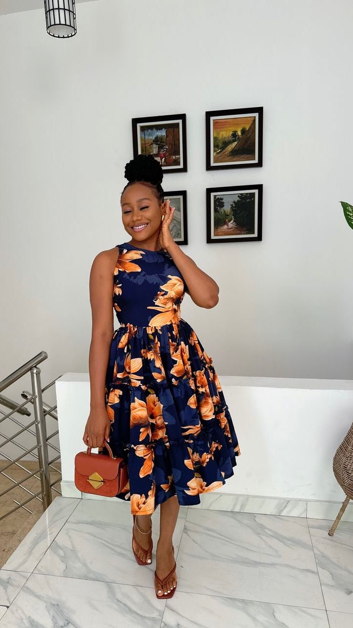 Portia crepe dress - House of Naya