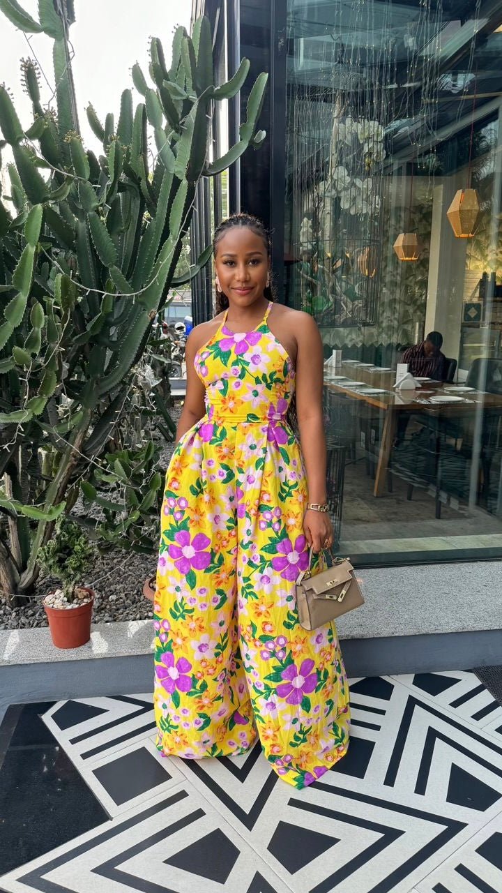 Busayo crepe jumpsuit - House of Naya