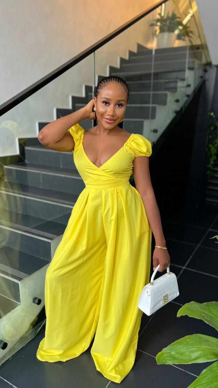 Eniola crepe jumpsuit - House of Naya