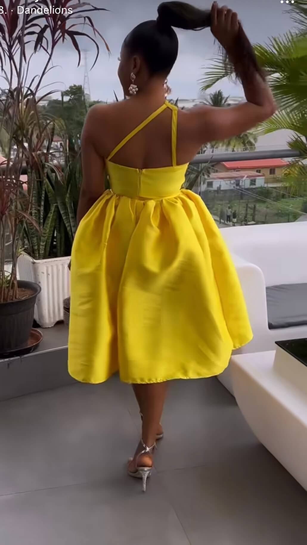 Lora mikado dress(ready to wear) - House of Naya