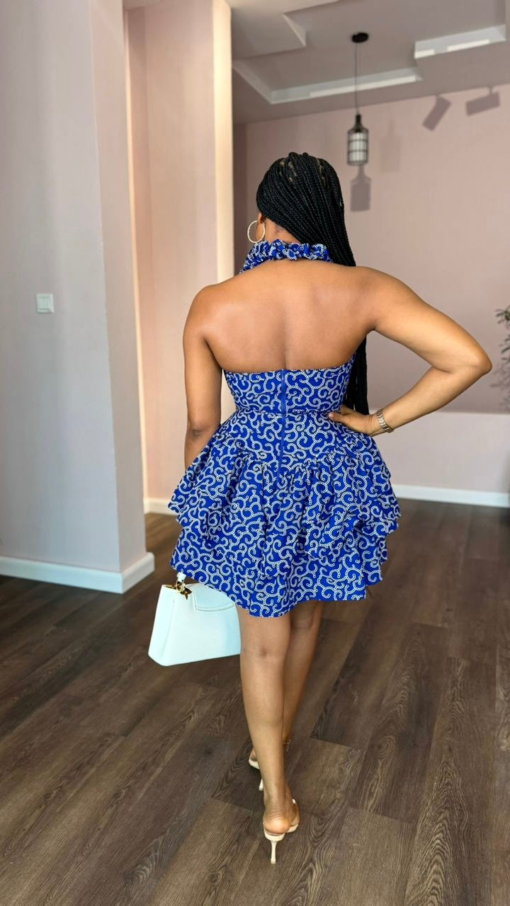 Kemi Ankara dress(ready to wear)