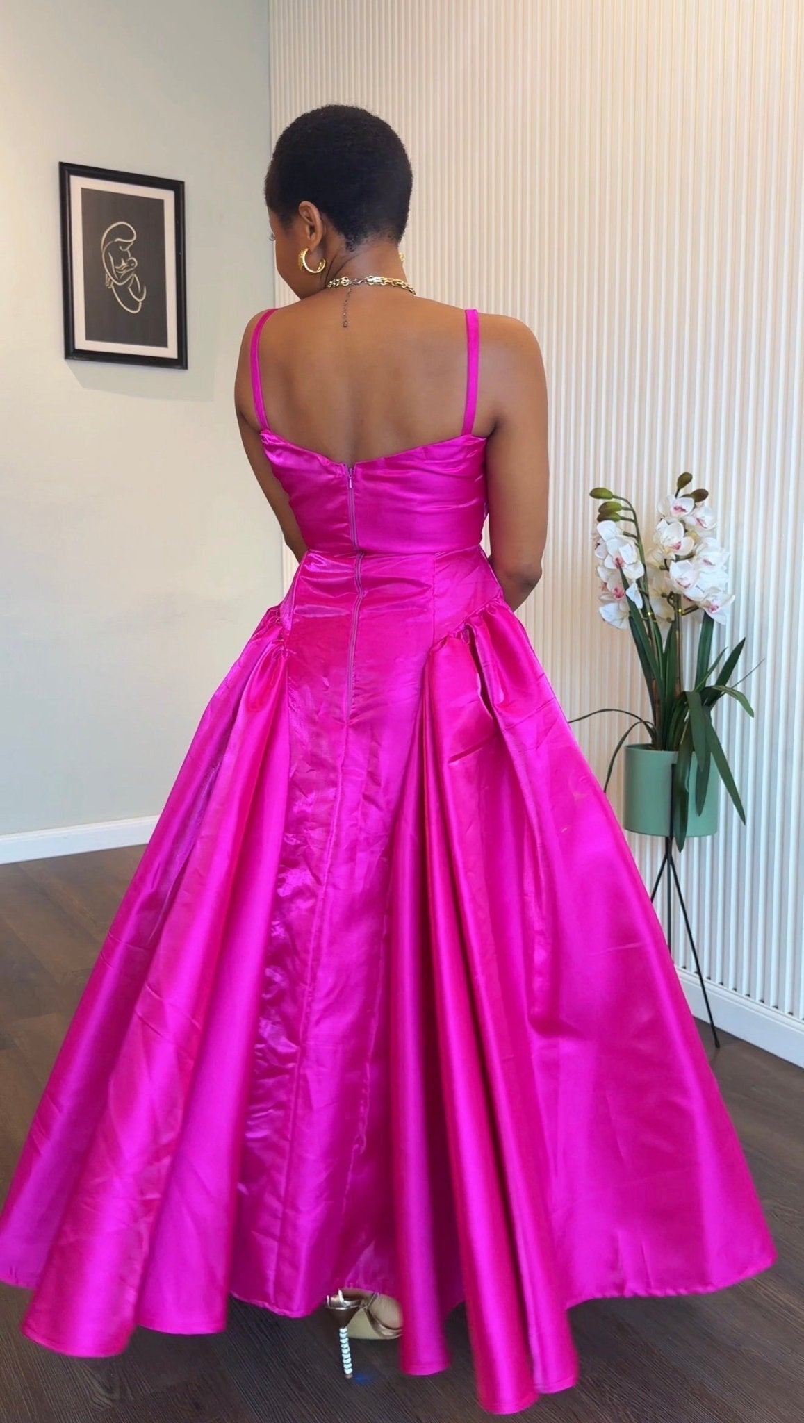 Sheri mikado dress (ready to wear) - House of Naya