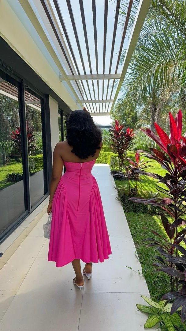 Imani crepe dress - House of Naya