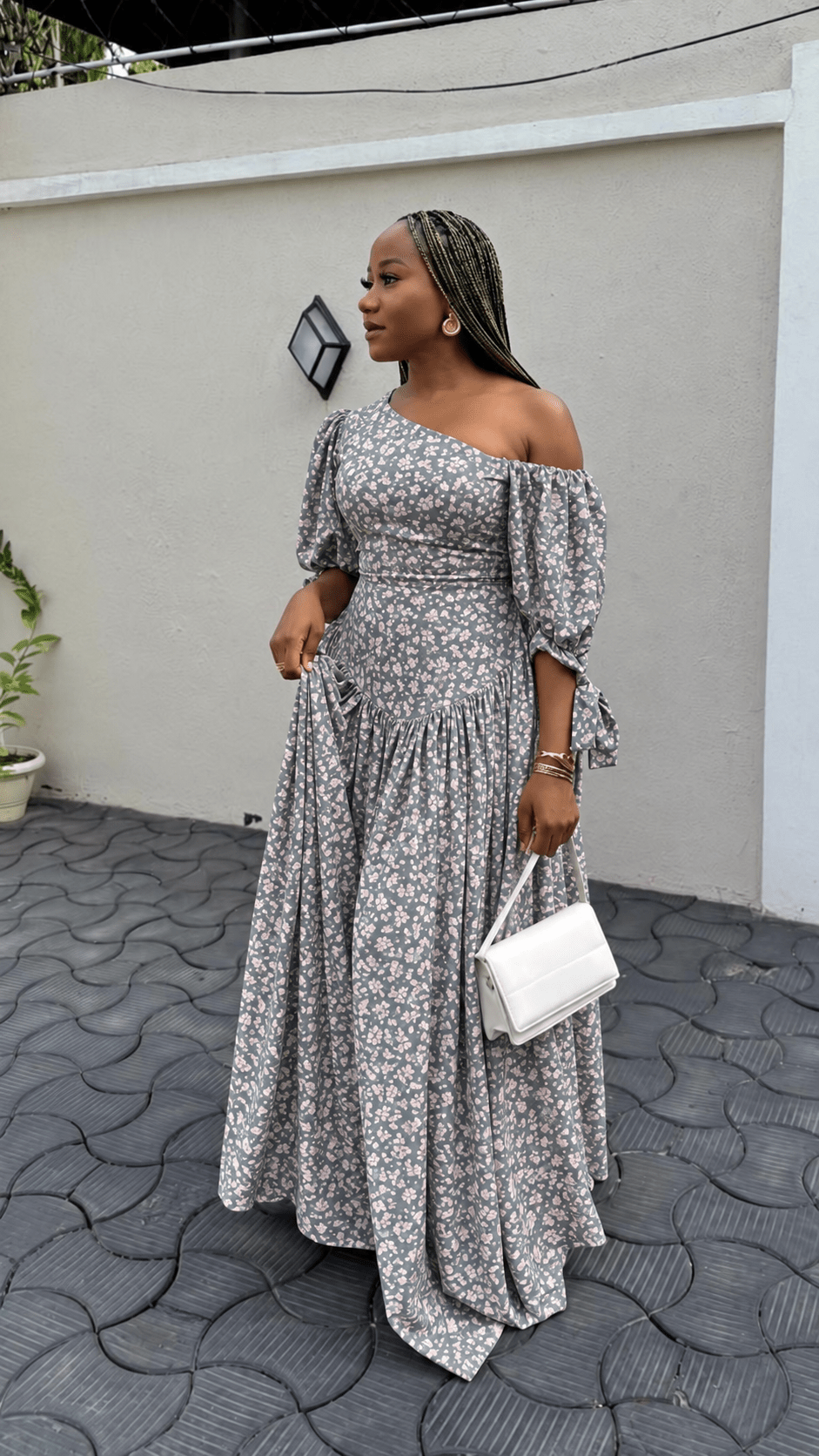 Mira crepe dress( ready to wear) - House of Naya
