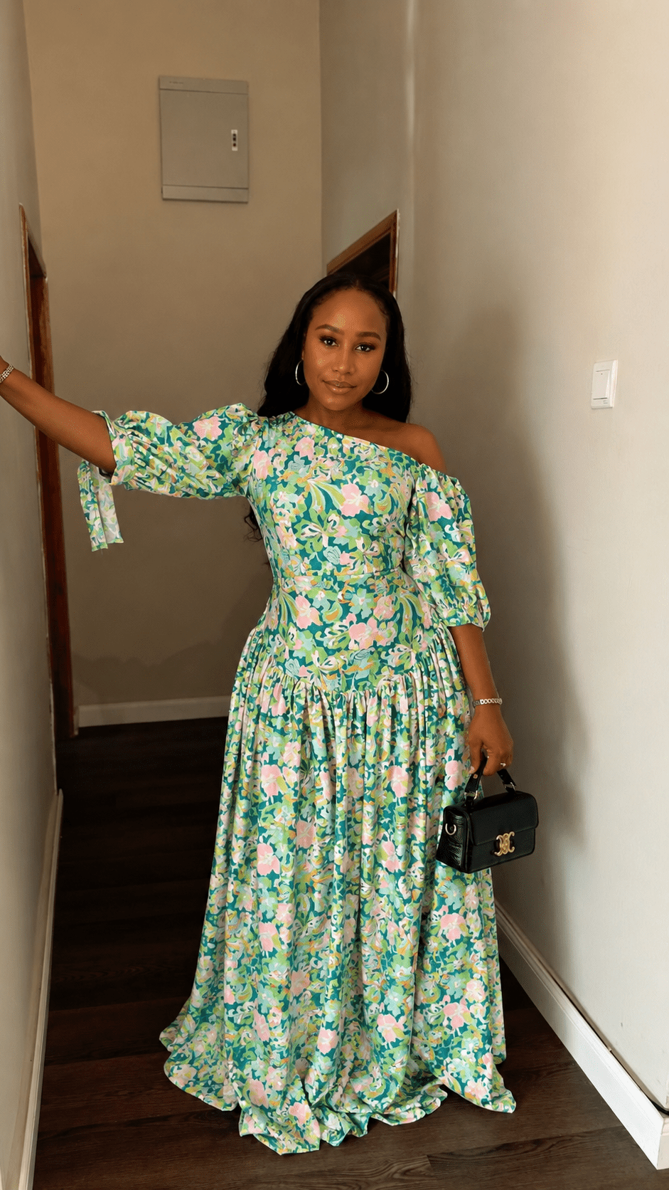 Mira crepe dress (ready to wear) - House of Naya