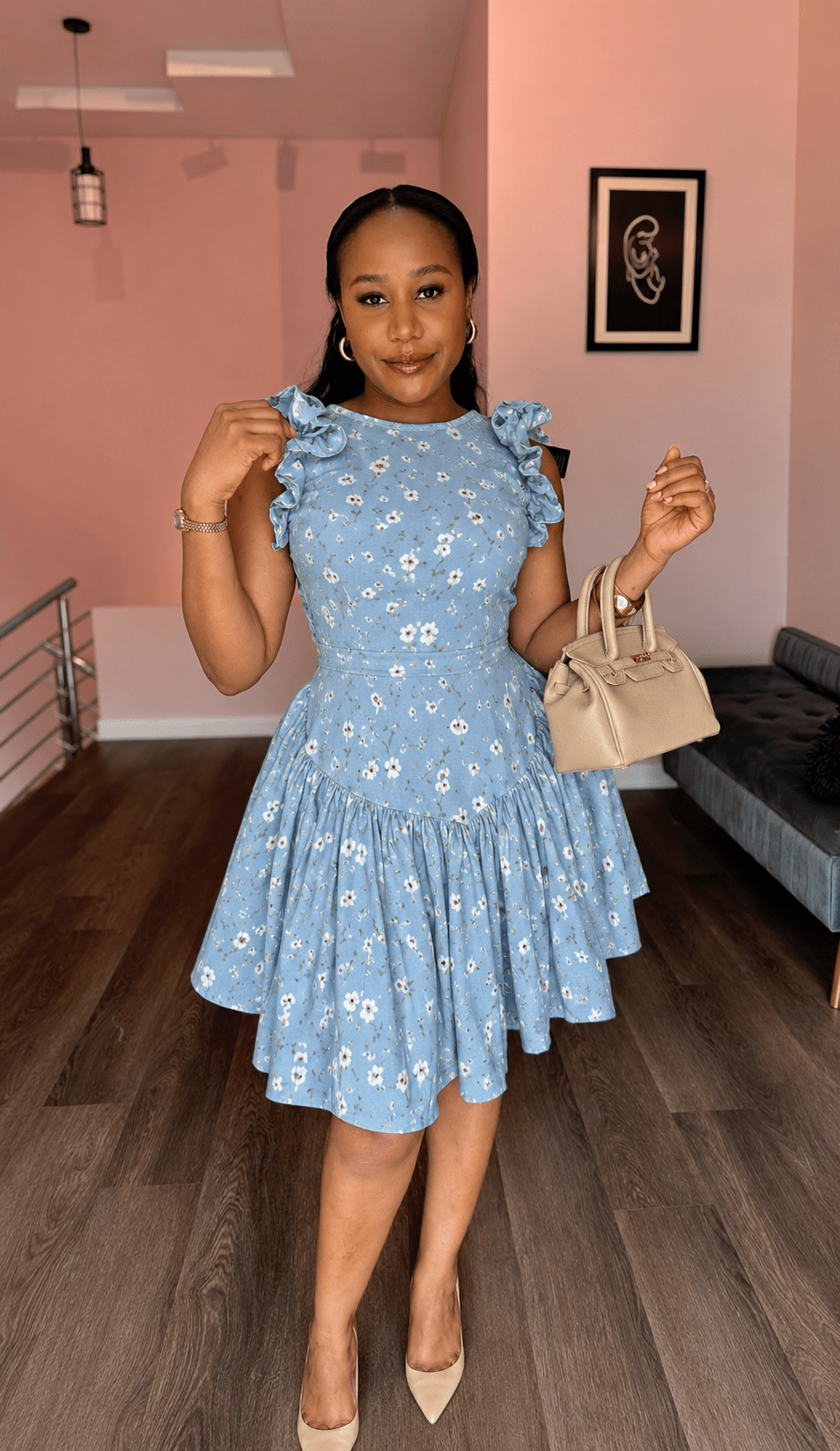 Joy crepe dress (ready to wear) - House of Naya