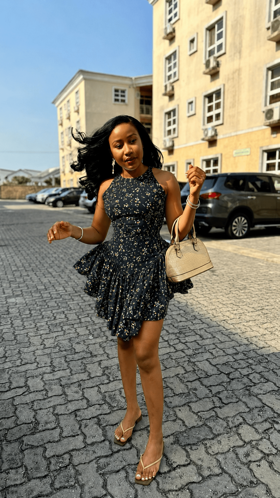 Lara crepe dress( ready to wear) - House of Naya
