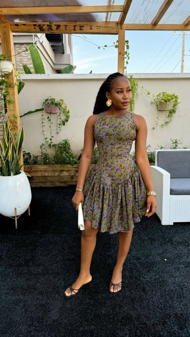 Lara crepe dress - House of Naya